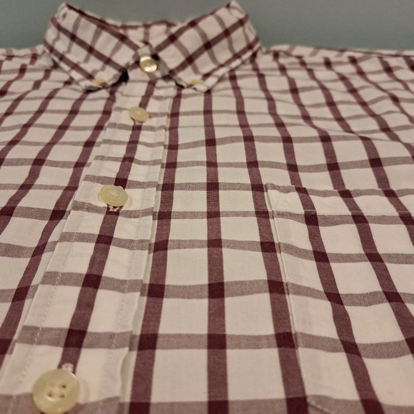 J. Crew men's large long sleeve button down plaid shirt - Picture 7 of 12